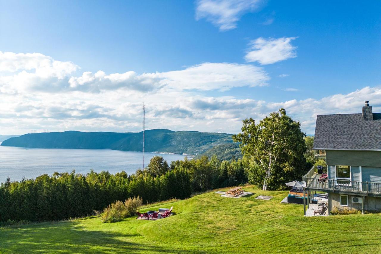 Montfjord - Chalets, Vue Spectaculaire Et Spa. Chantafjord #4 Sacre-Coeur Экстерьер фото
