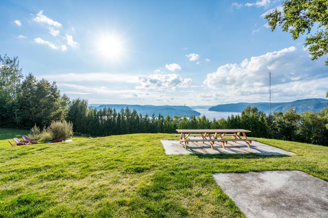 Montfjord - Chalets, Vue Spectaculaire Et Spa. Chantafjord #4 Sacre-Coeur Экстерьер фото