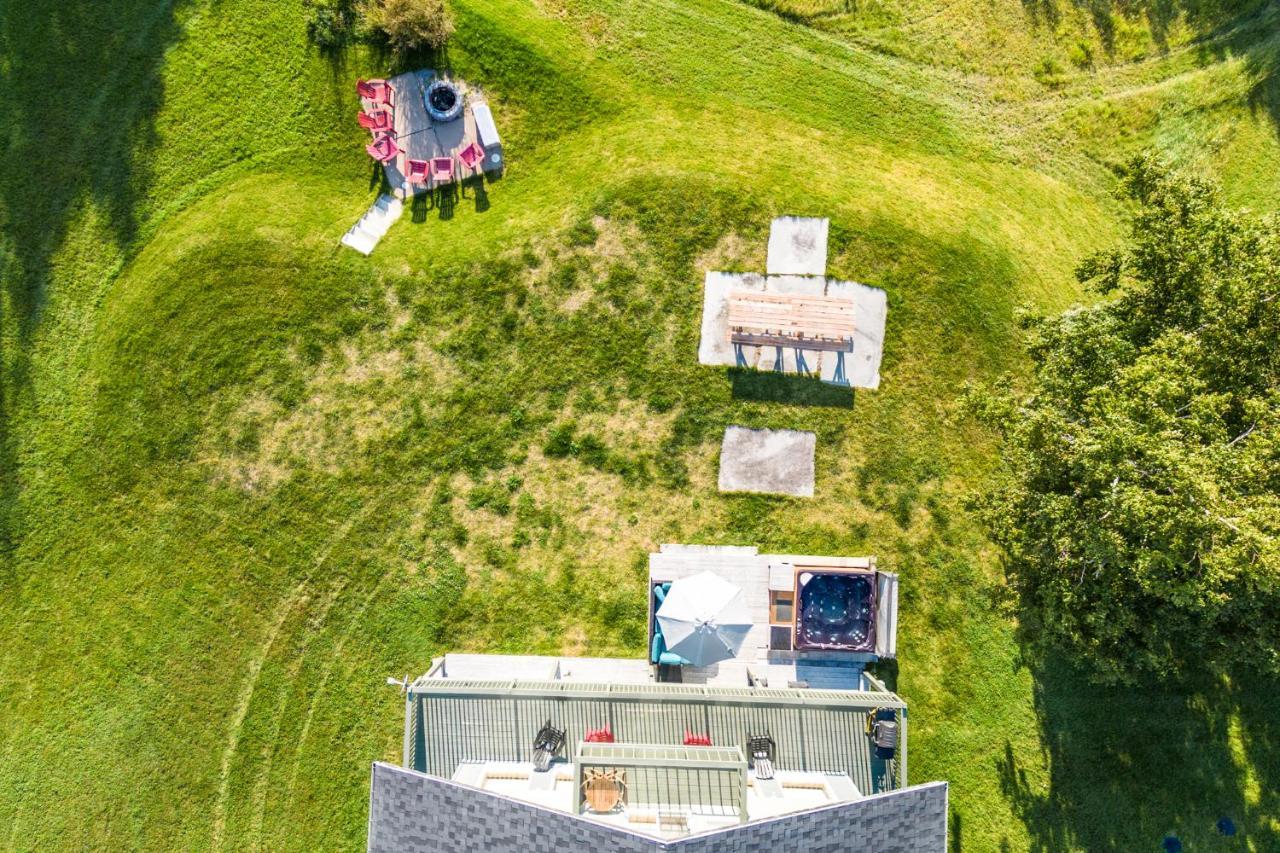 Montfjord - Chalets, Vue Spectaculaire Et Spa. Chantafjord #4 Sacre-Coeur Экстерьер фото